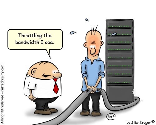bandwidth throttling